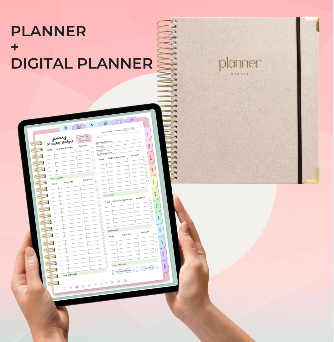 Legacy + Digital Reset Bundle – Papers Planners