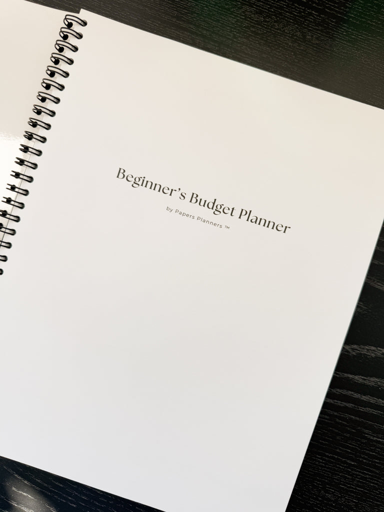 Simple finance planner for women learning to budget and manage money each month.