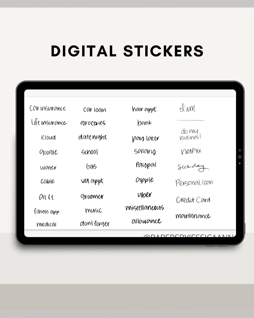 goodnotes stickers