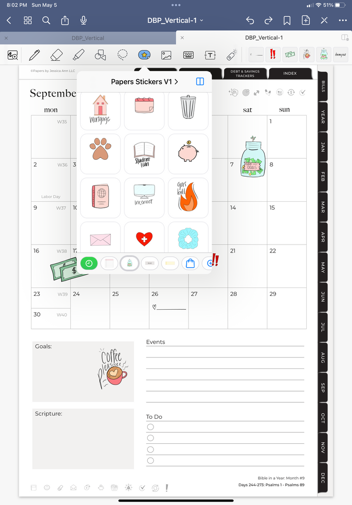 goodnotes planner