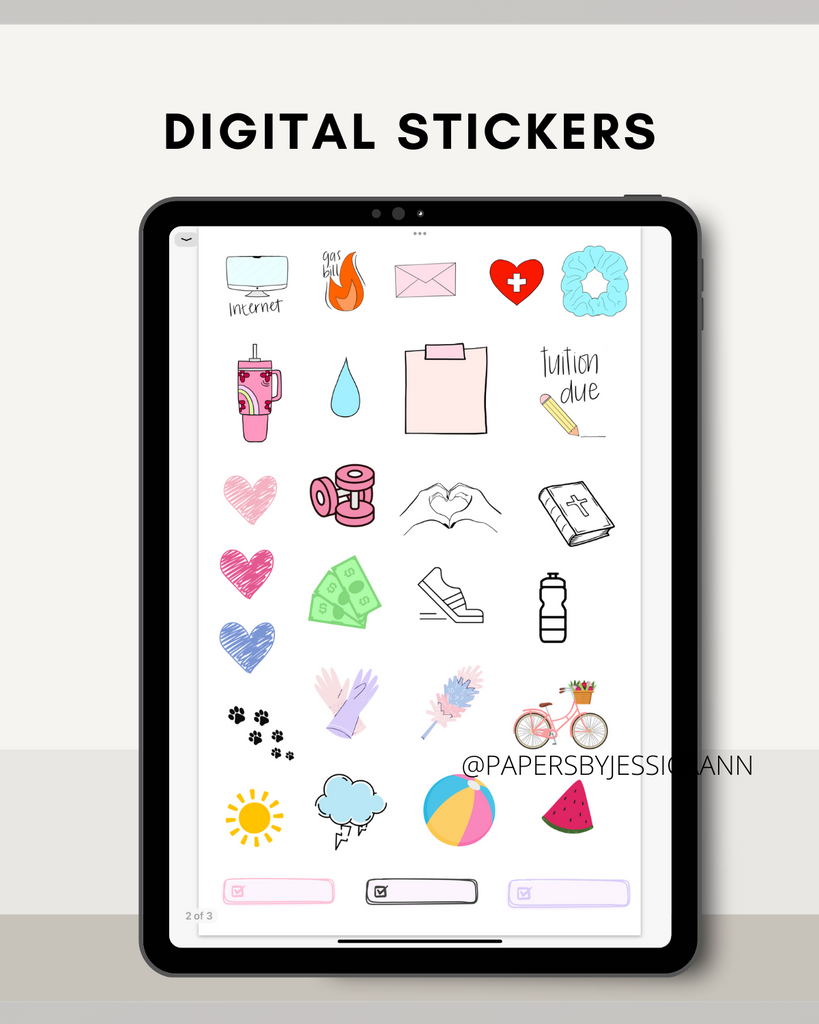 digital stickers