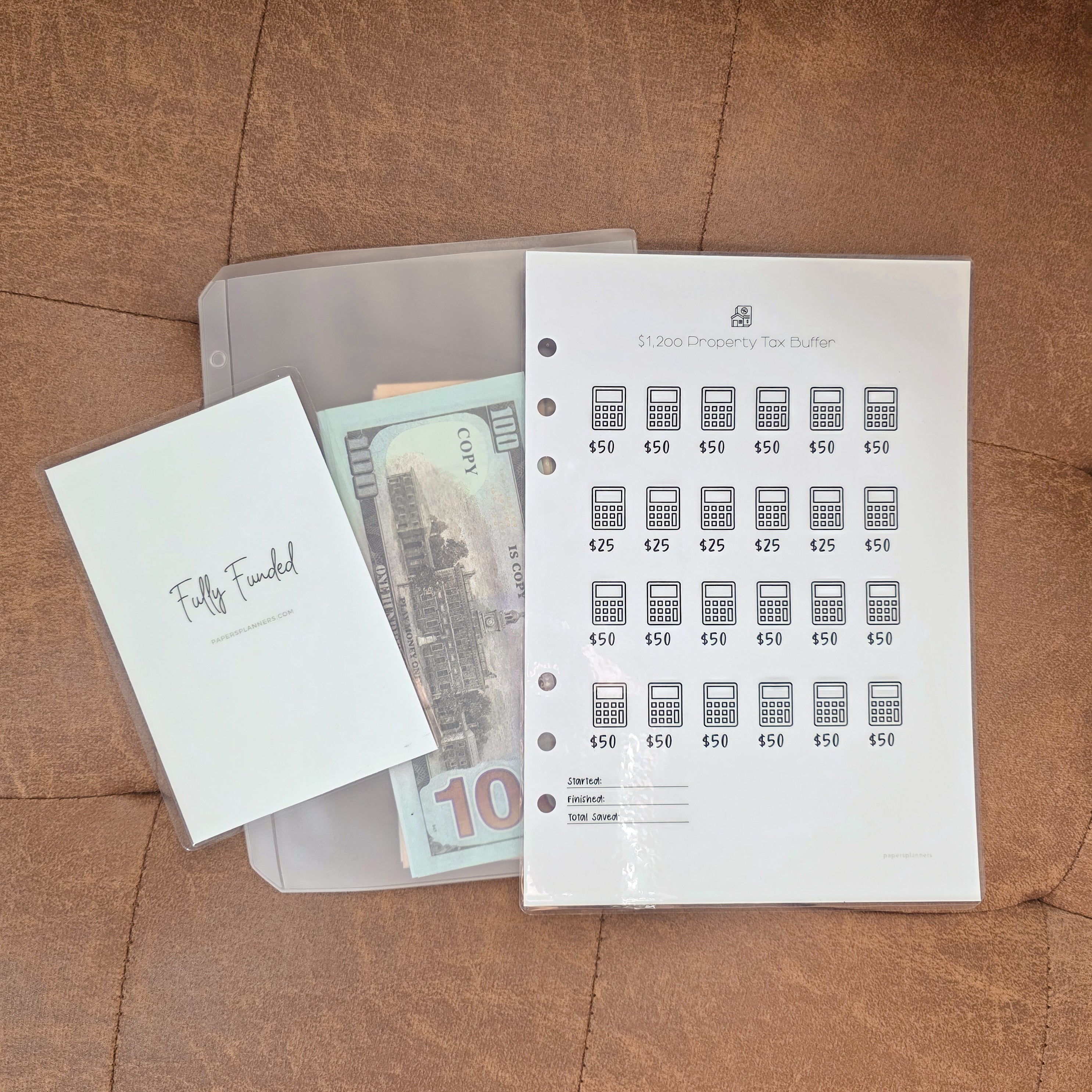 Paid Insert Fully Funded Card Insert – Papers Planners
